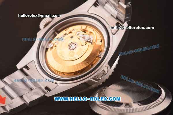 Rolex Sea-Dweller 40mm Swiss ETA 2836 Automatic Movement PVD Bezel with Black Dial - Click Image to Close